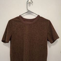 Cheetah Print Short Sleeve T-shirt