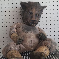 Forever Doll. Mummified Kitty halloween prop