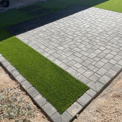Pavers Turf Travertine Sod