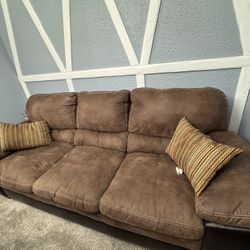 Brown Couch