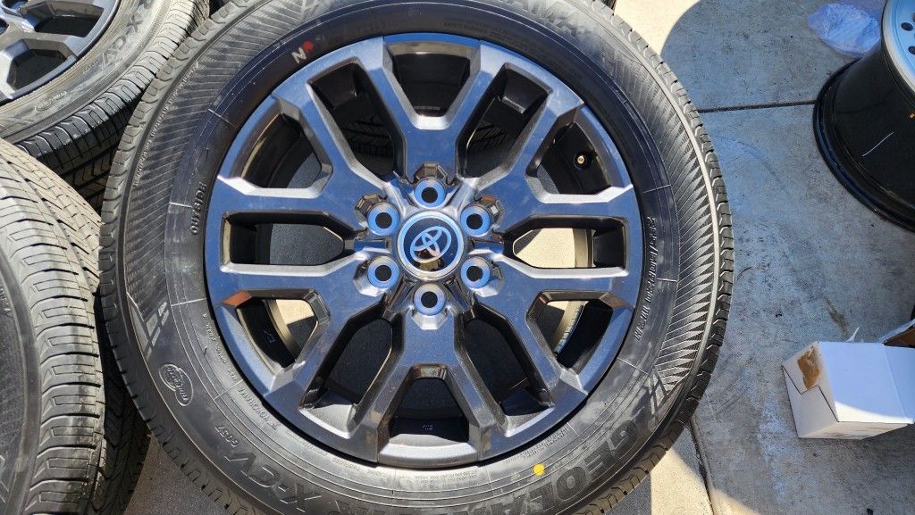 New 20" Toyota TUNDRA SEQUOIA Platinum Wheels Tires
Land Cruiser Tacoma 4runner Lexus GX550