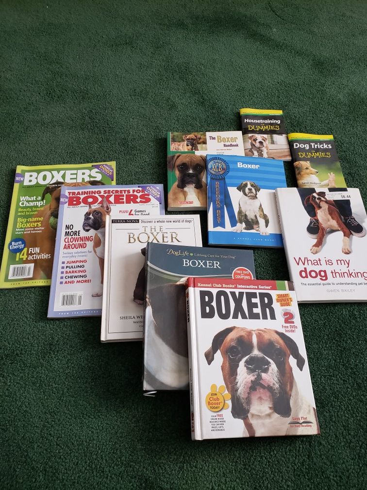 Boxer Books and DVDs