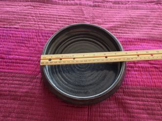 Bluish Gray Ceramic Bowl/Dish