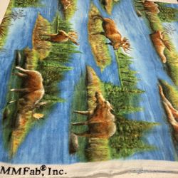 Moose Fleece Fabric