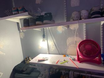 Closet shelves / racks