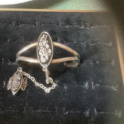 Filigree Unicorn Bracelet And Ring