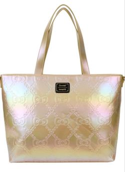 Loungefly Sanrio 50th Anniversary Gold Tote Bag $65