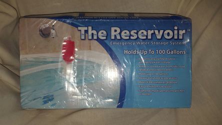 Emergency water storage system * new*