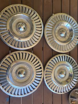 1957 Ford Thunderbird Hib Caps For Wheels Rims  Parts