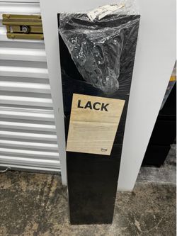 IKEA LACK WALL SHELF BLACK-BROWN