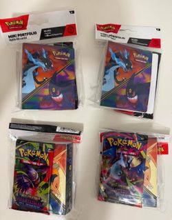 Phantasmal flames booster pack + mini portfolios x4