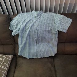 Men's Short Sleeve Button Down Shirt