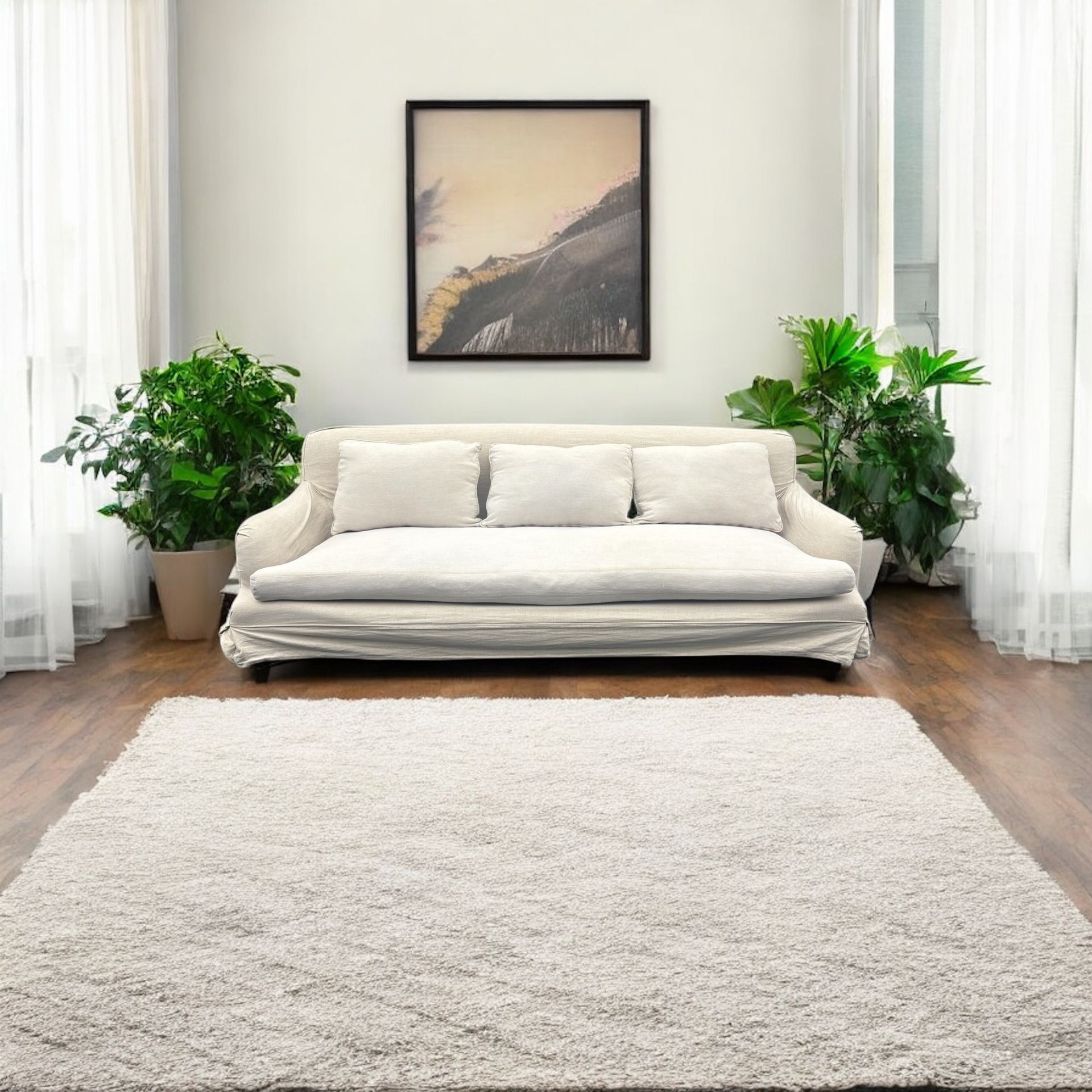 Restoration Hardware Down And Feather Couch🛻 Delivery Available🛻
