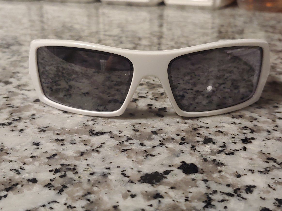 White Oakley Sunglasses