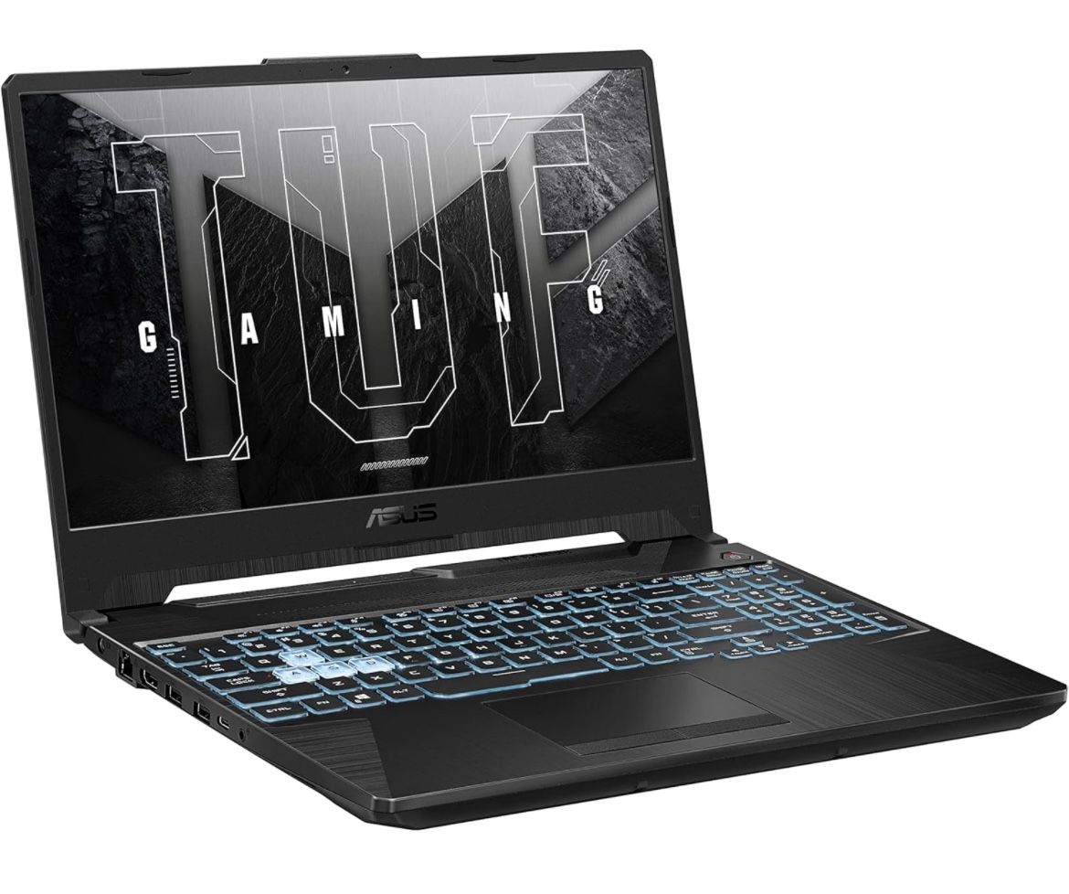 (Free Delivery Only) ASUS TUF Gaming A15(2024) Gamepl Laptop, 15.6” FHD 144Hz Display, NVIDIA® GeForce RTX™ 2050, AMD Ryzen™ 5 7535HS, 8GB DDR5, 512GB