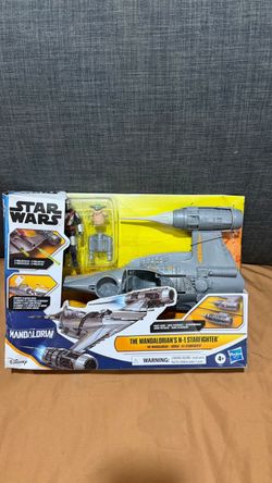 Star Wars The Mandalorian N-1 Starfighter Hasbro Grogu NEW