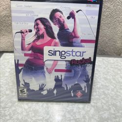 Sealed! Sing star Rocks PS2