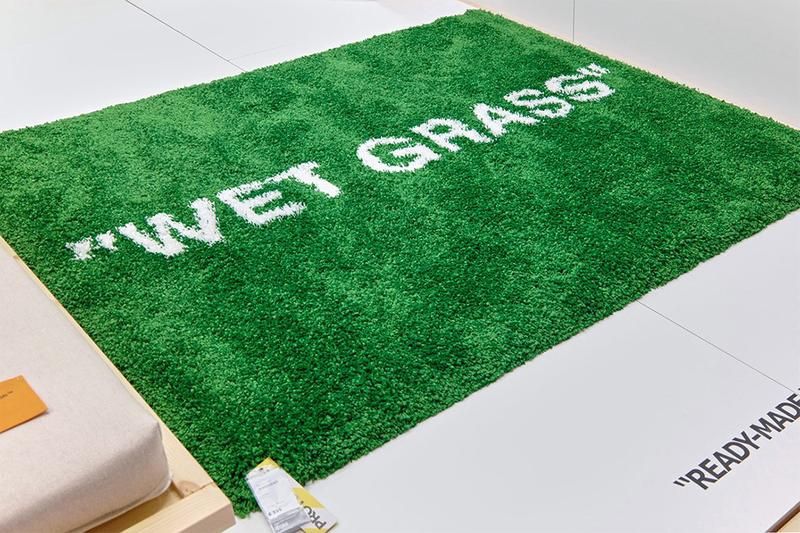 Off white “WET GRASS” (carpet)
