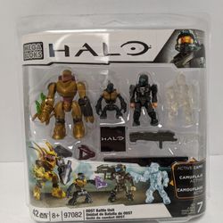Mega Bloks 42 pcs Halo 97082 ODST Battle Unit Building Set 2013 Camo (Rare) NEW