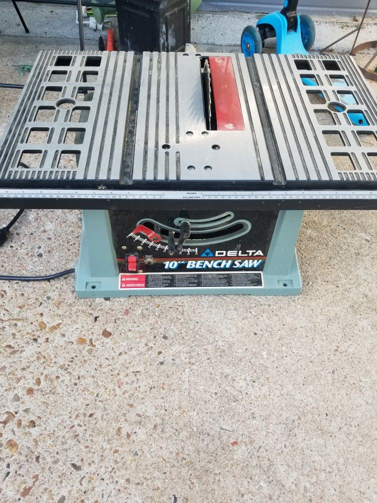 DELTA 10" BENCH TOP TABLE SAW SPENCER SALES atelieryuwa.ciao.jp