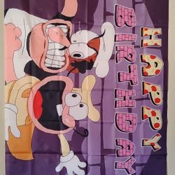 Pizza Tower Happy Birthday 3 x 5 Ft Banner New 
