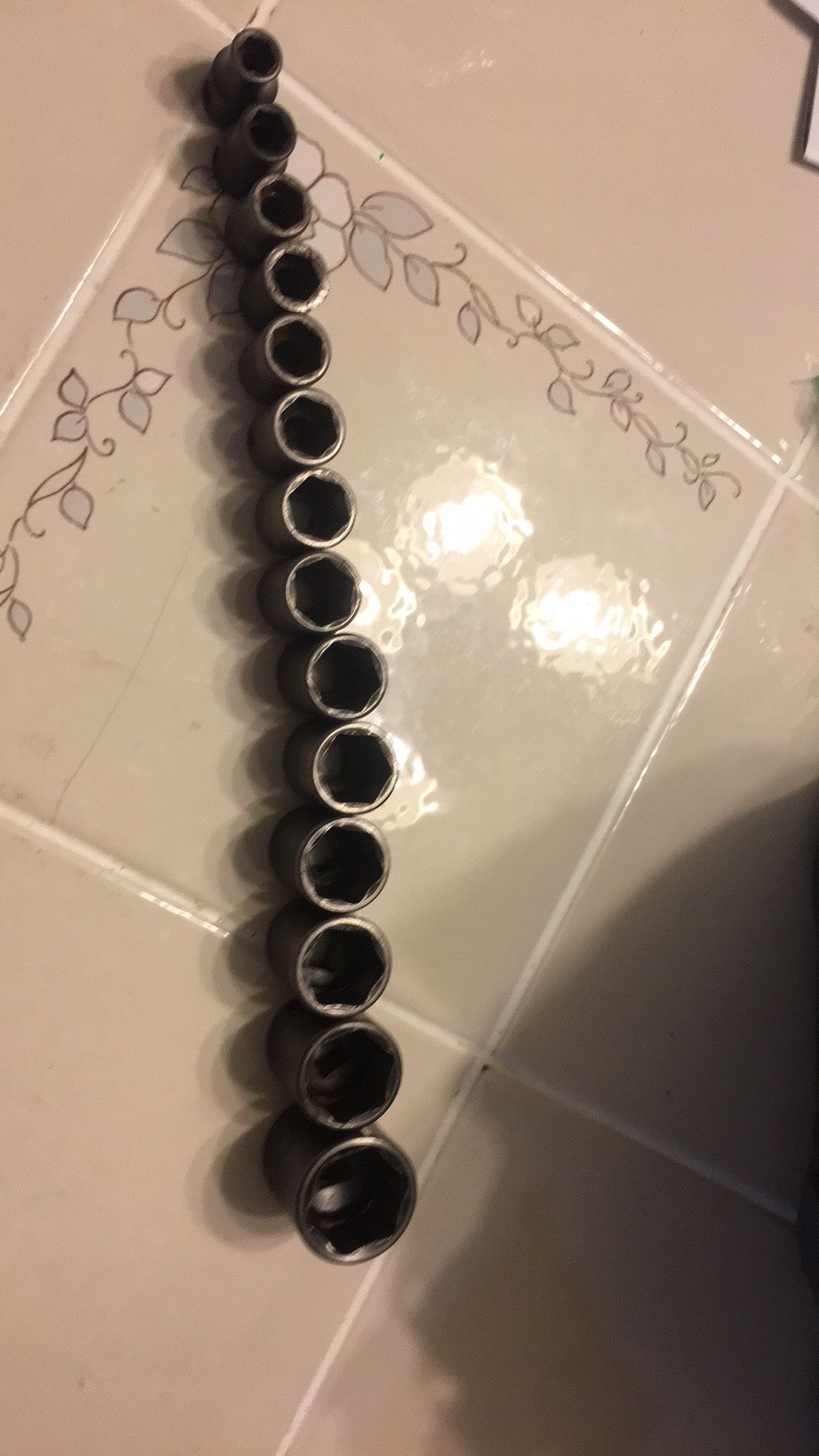 Snap On 1/2 Drive Metric Set 6 Point