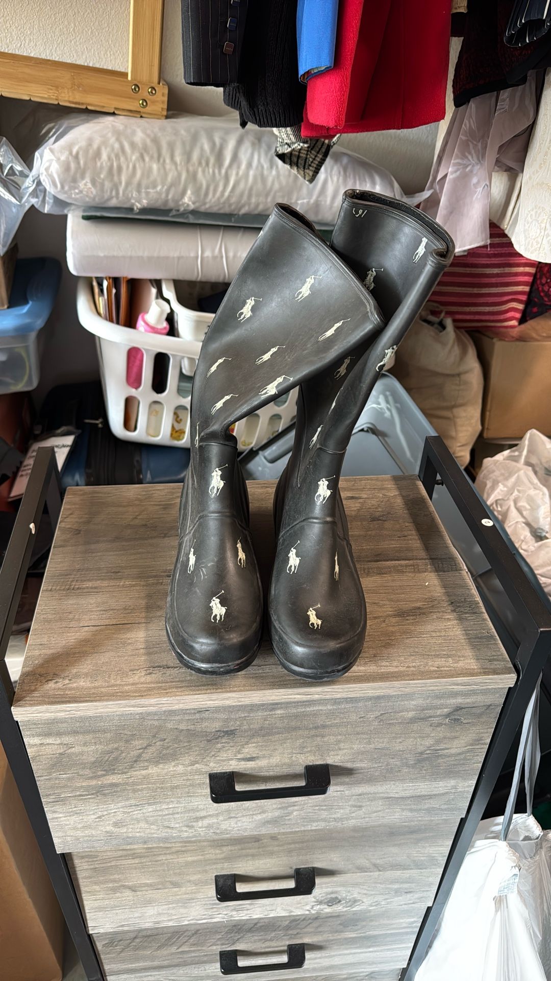 Girls Rain Boots - Ralph Lauren Size 3