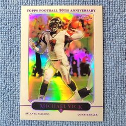 Michael Vick 2005 Topps Chrome 50th Anniversary #23 Atlanta Falcons 