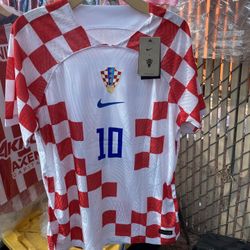 Luka Modric Croatia Player Version Soccer Jersey