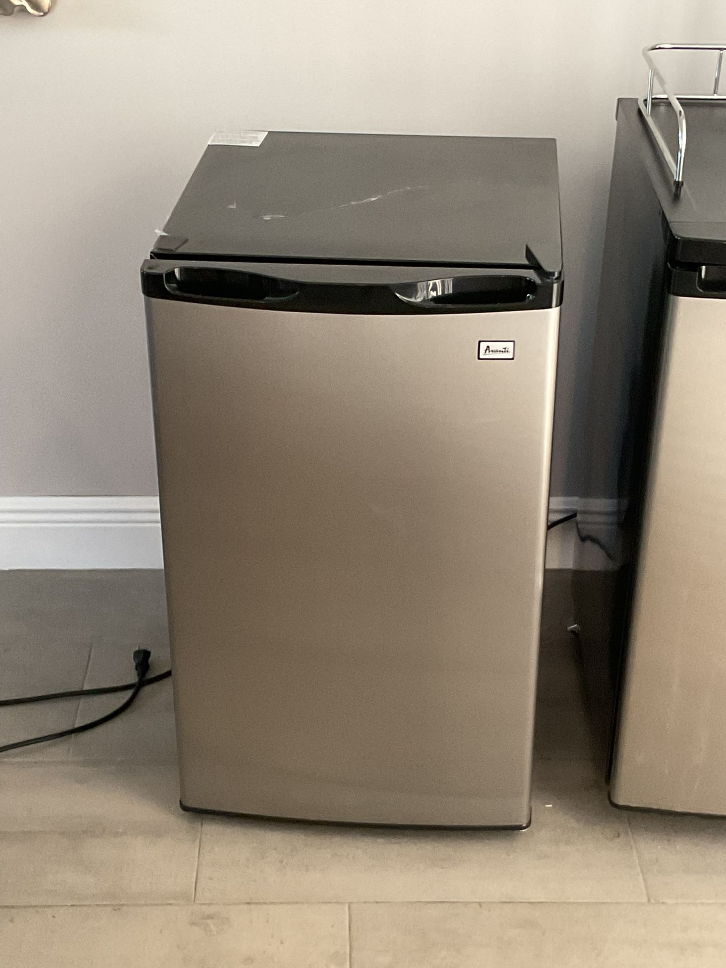 Stainless Steel Mini Fridge
