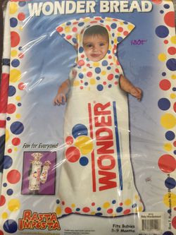 Infant Wonder Bread Costume