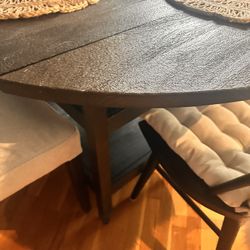 Pottery Barn Table and two chairs