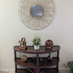 Sofa table (mirror included)