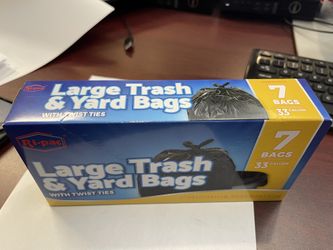 33gallon Large Trash & Yard Bags