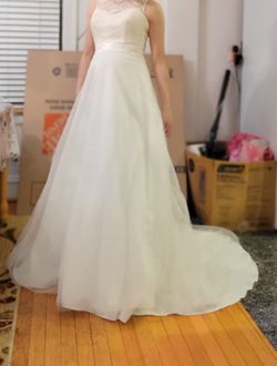 Wedding Dress .From Davids Bridal Size 8