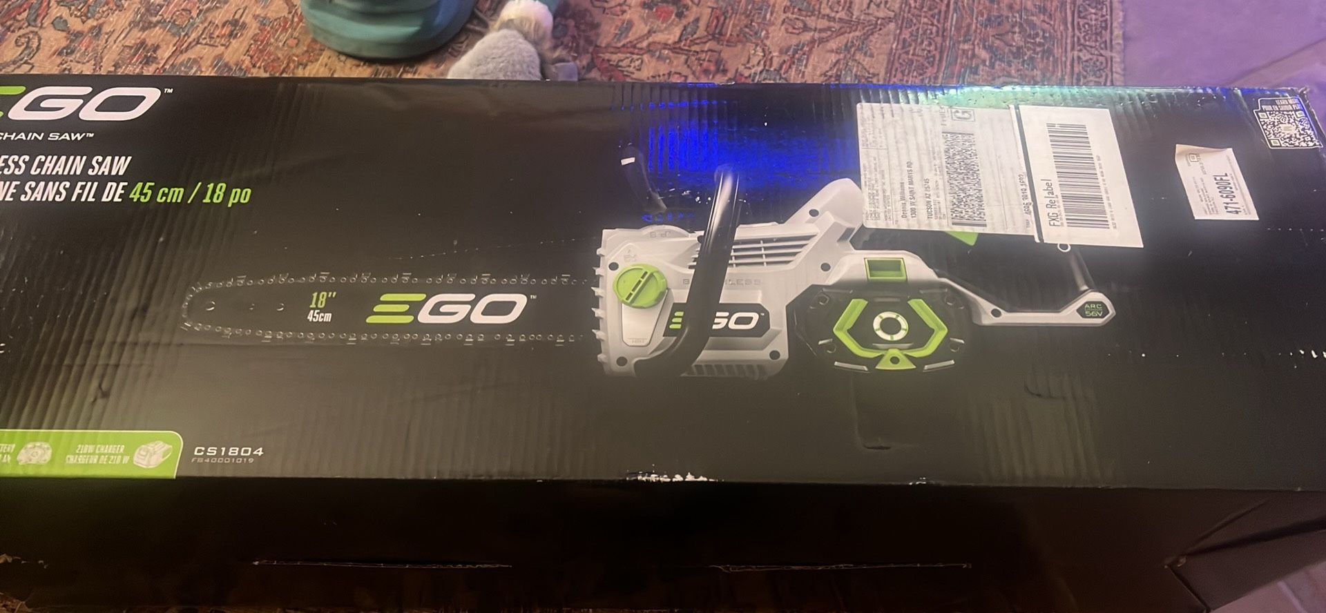 Ego 18in Electric Chain Saw