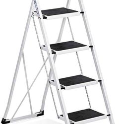 Delxo 4 Step Alloy Steel Folding Stool - 10 Available 