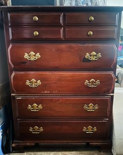 wooden dresser