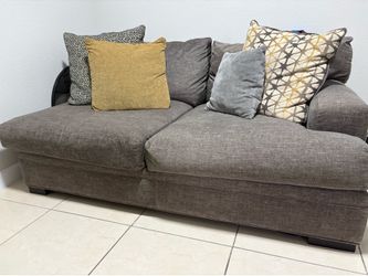 One piece sectional