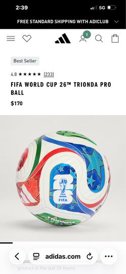 World Cup soccer ball 2026