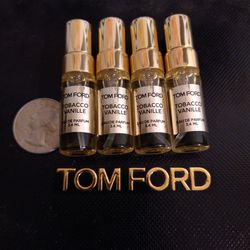 Tom Ford Best Selling Fragrance Lot of 4 Samples