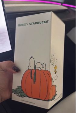 Starbucks x Peanuts Halloween Collectible Coffee Tumbler