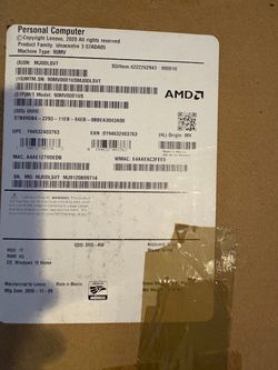 Lenovo IdeaCenter 3 PC  — Desktop computer tower, keyboard and mouse
