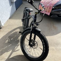 Fat Tire Beach Cruiser E-bike