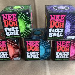  Needoh FUZZ BALL THE O.G. Nee Doh Squishy NEE-DOH Fuzzball 100% AUTHENTIC