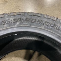 LT 35x12.50R20 Mud Tires  