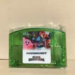 Mario Kart & Super Smash Bros In One Cartridge 