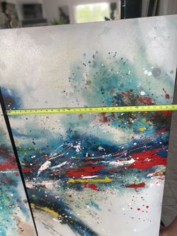 Beautiful Oil Paintings Each 30x50 From an Art Gallery $150.00.