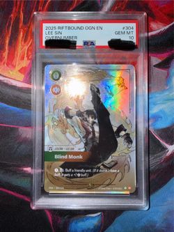 Riftbound Origins Lee Sin #304 PSA 10