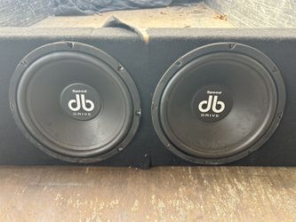 DB Drive Speed Series car audio subwoofers